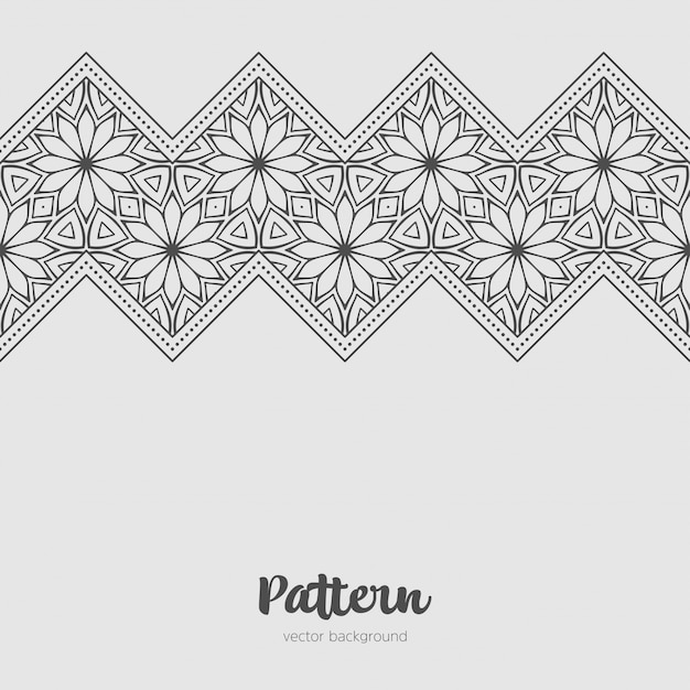 Mandala background stencil doodles sketch