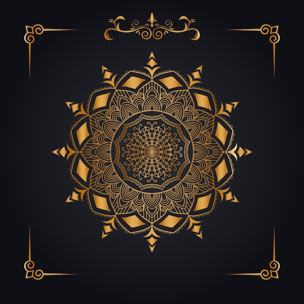 Mandala background template