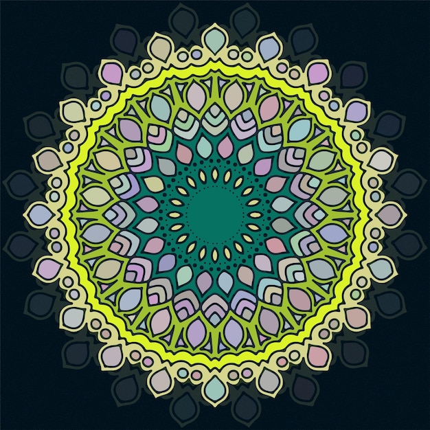 Mandala background with great colors Colorful Mandalas for coloring book