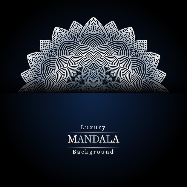 Vector mandala background