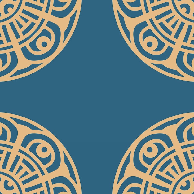 Vector mandala background