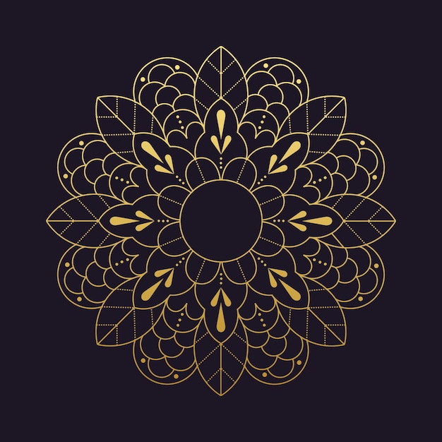 Mandala bloem mooie vector