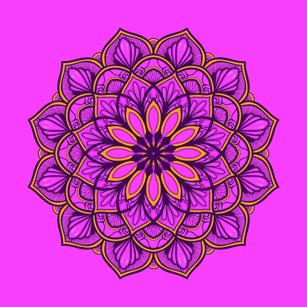 Vector mandala bloem