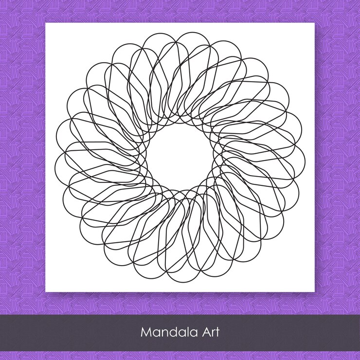 Vector mandala bundle template