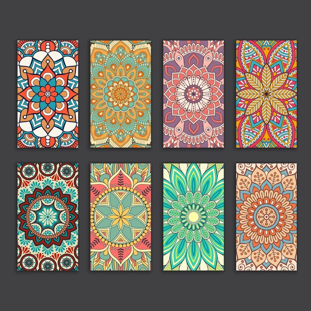 Mandala card collection