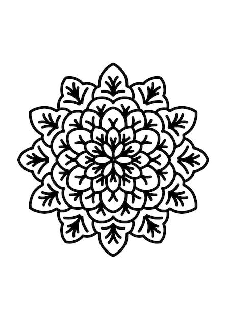 Mandala Coloring book and decoration home