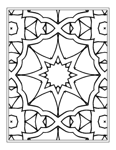 Mandala Coloring Book Pages