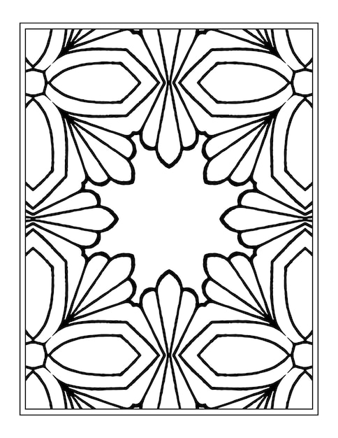 Mandala Coloring Book Pages