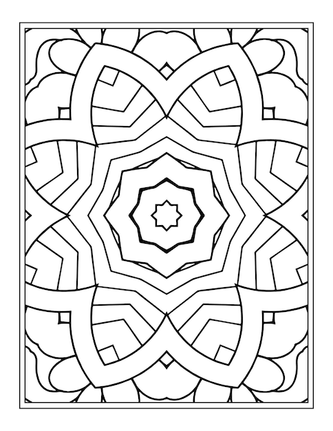 Mandala Coloring Book Pages