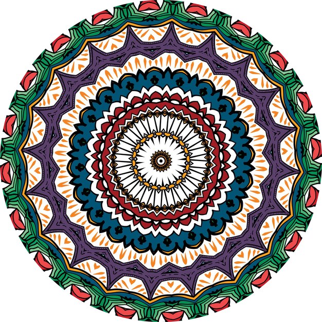 Mandala Coloring Book. Wallpaper Design, Tile Pattern, Shirt, Greeting Card ETC