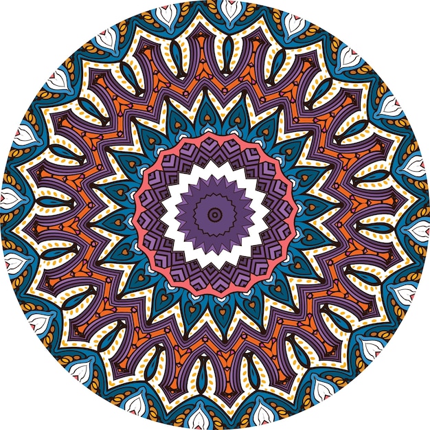 Mandala Coloring Book. Wallpaper Design, Tile Pattern, Shirt, Greeting Card ETC