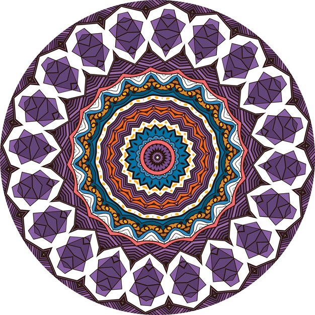 Mandala Coloring Book. Wallpaper Design, Tile Pattern, Shirt, Greeting Card ETC