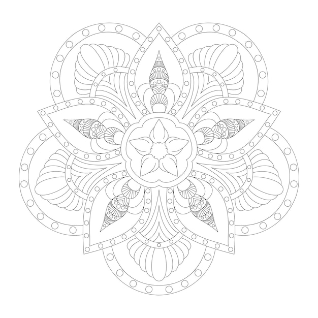 Mandala Coloring book