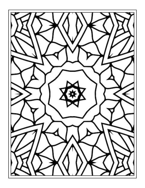 Mandala Coloring Page For Adult