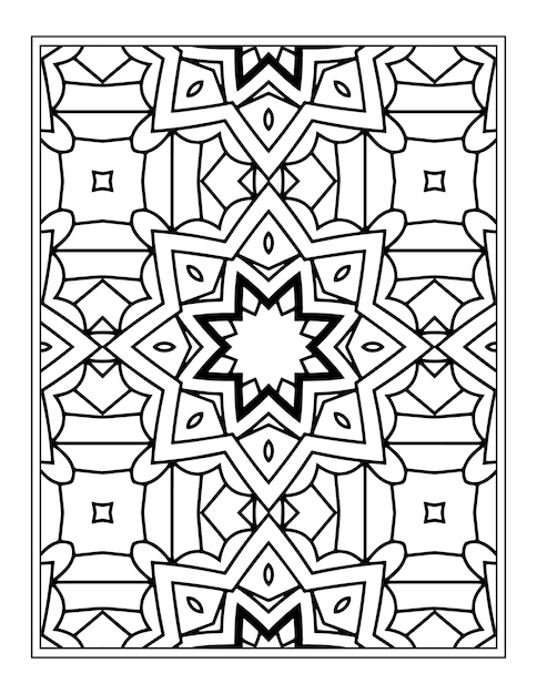 Mandala Coloring Page For Adult