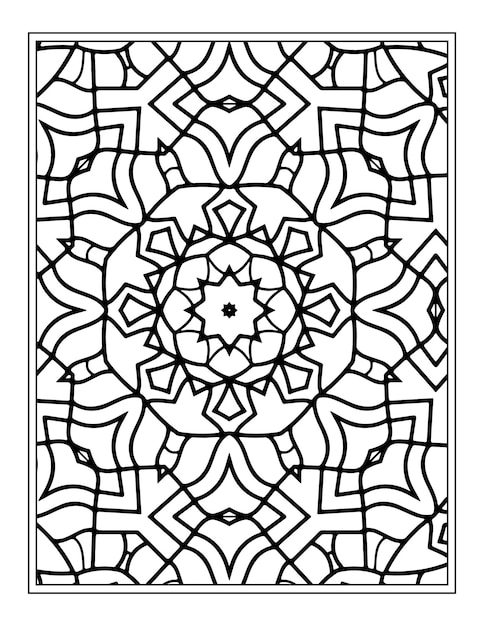 Mandala Coloring Page For Adult