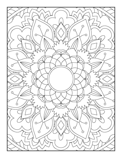 Mandala coloring page. coloring page. mandala