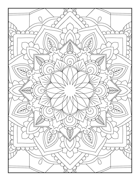 Mandala coloring page. coloring page