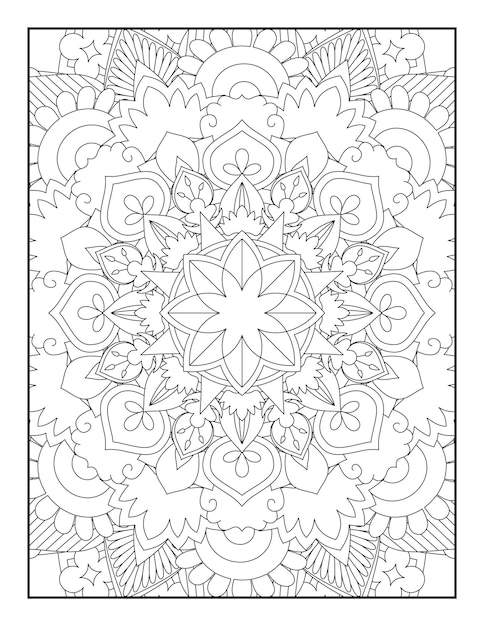 Mandala Coloring Page. Coloring Page