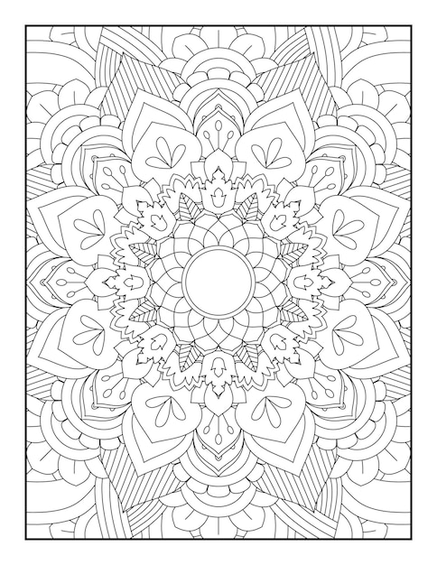 Mandala Coloring Page. Coloring Page