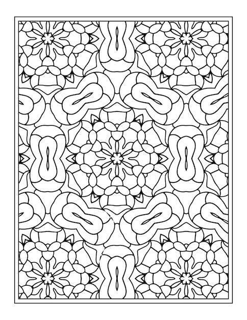 Mandala Coloring Page For Kdp Coloring Page