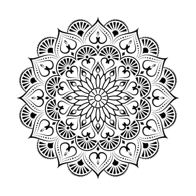 Mandala coloring page