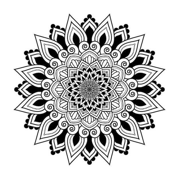 Mandala coloring page