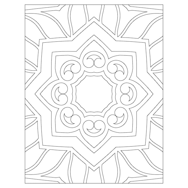 Mandala Coloring Page