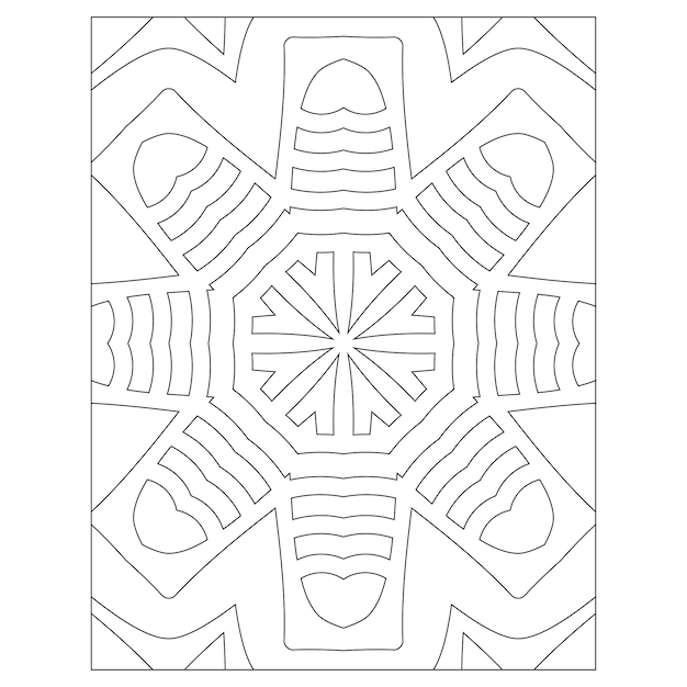 Mandala Coloring Page