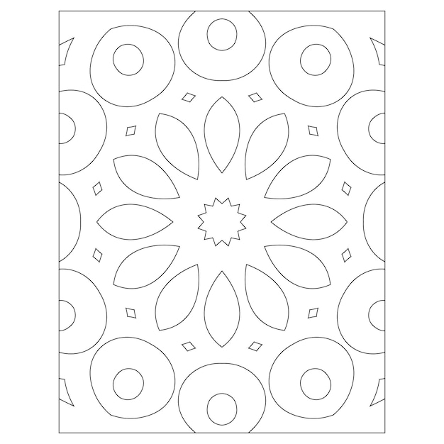 Mandala Coloring Page