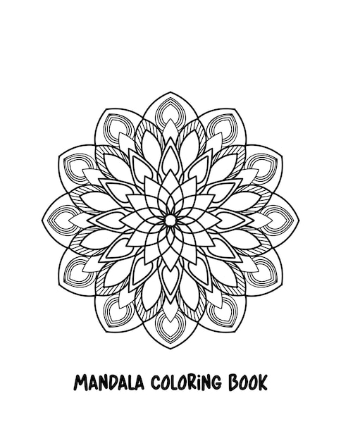 Mandala coloring page