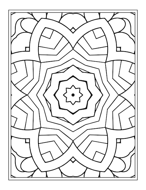 Mandala Coloring Pages for Kdp