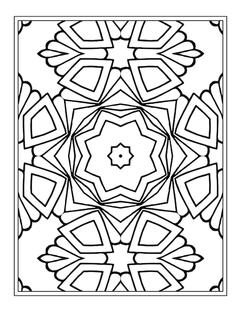 Mandala Coloring Pages for Kdp