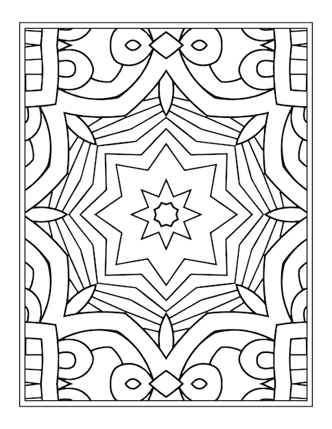 Mandala Coloring Pages for Kdp