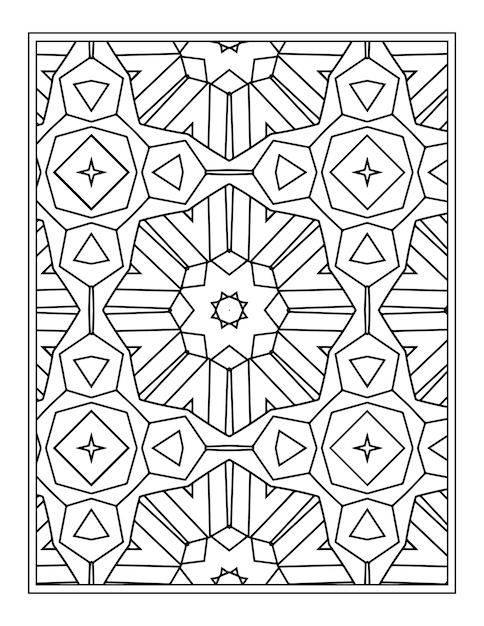 Mandala Coloring Pages for Kdp