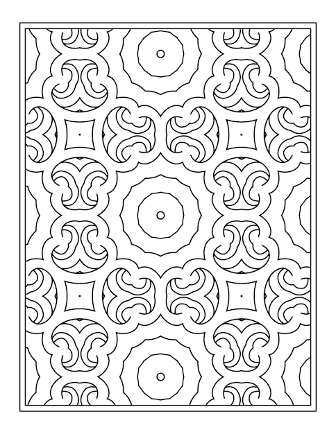 Mandala Coloring Pages for Kdp