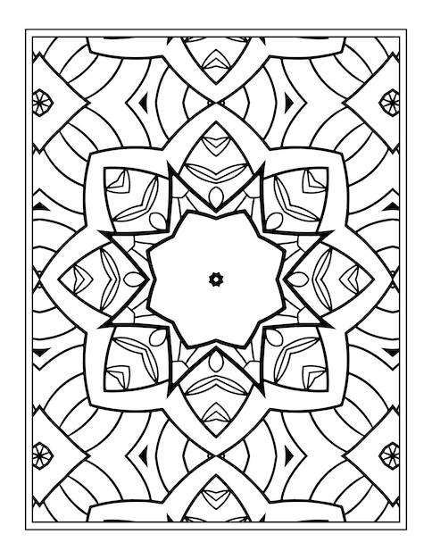 Mandala Coloring Pages for Kdp