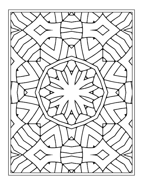 Mandala Coloring Pages for Kdp