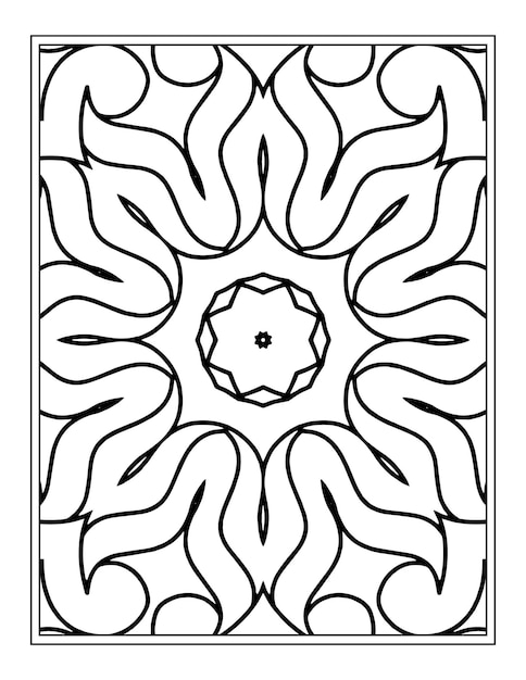 Mandala Coloring Pages for Kdp