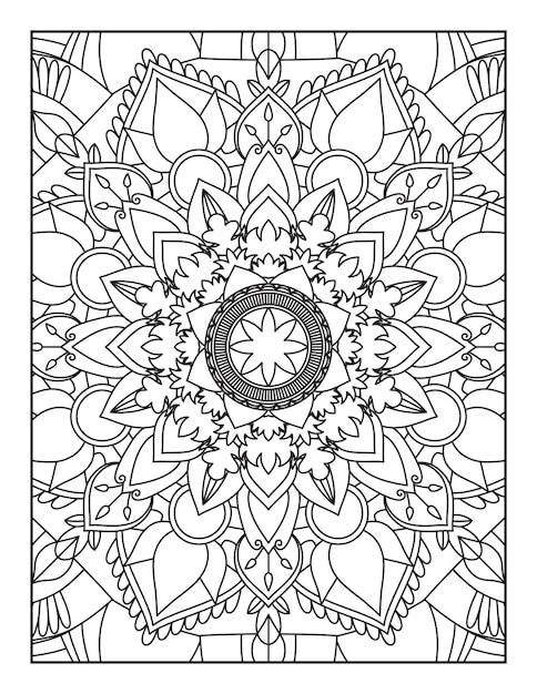 Mandala Coloring Pages Mandala Coloring Book Mandala Coloring Book Pages Coloring Book For Kids