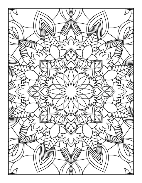 Mandala Coloring Pages Mandala Coloring Book Mandala Coloring Book Pages Coloring Book For Kids