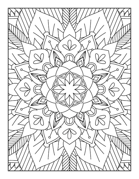 Mandala Coloring Pages Mandala Coloring Book Mandala Coloring Book Pages Coloring Book For Kids