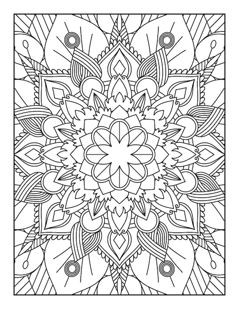 Mandala coloring pages mandala coloring book mandala coloring book pagine libro da colorare per bambini