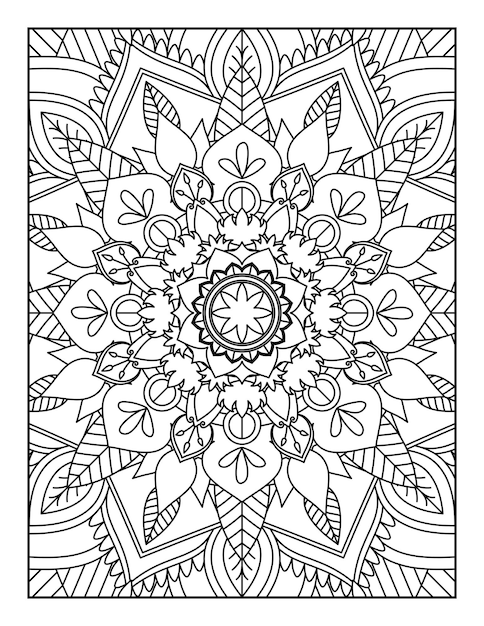 Mandala Coloring Pages Mandala Coloring Book Mandala Coloring Book Pages Coloring Book For Kids