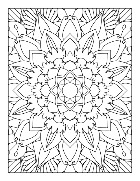 Mandala Coloring Pages Mandala Coloring Book Mandala Coloring Book Pages Coloring Book For Kids