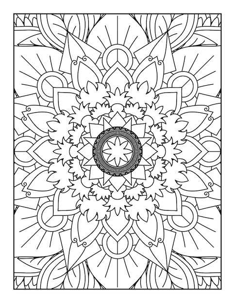 Mandala Coloring Pages Mandala Coloring Book Mandala Coloring Book Pages Coloring Book For Kids