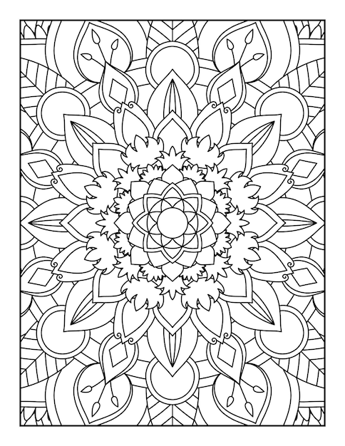 Mandala Coloring Pages Mandala Coloring Book Mandala Coloring Book Pages Coloring Book For Kids