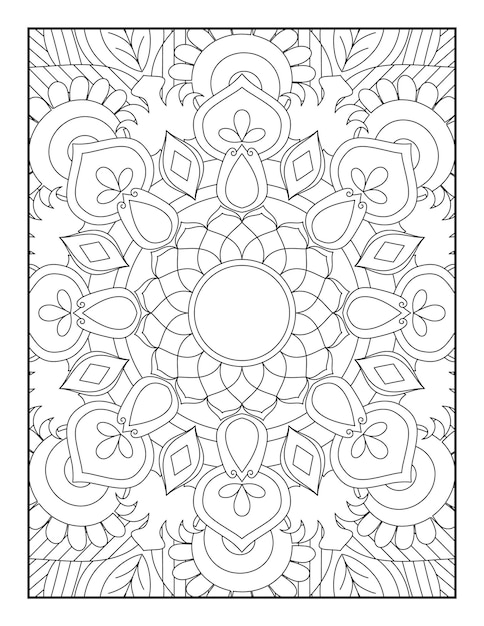 Mandala coloring pages mandala coloring book mandala coloring book pagine libro da colorare per bambini