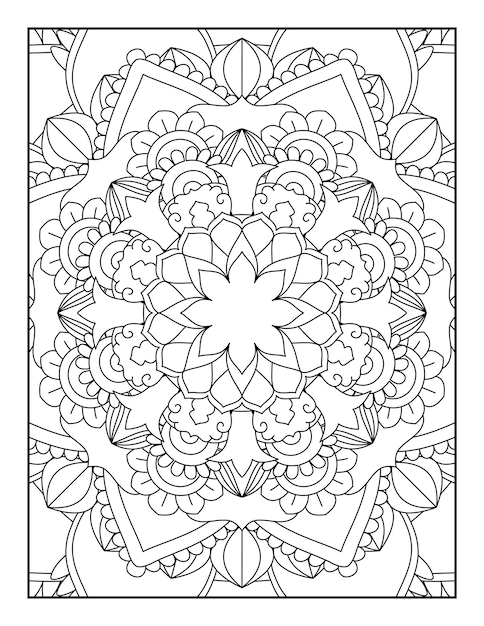 Mandala coloring pages mandala coloring book mandala coloring book pagine libro da colorare per bambini