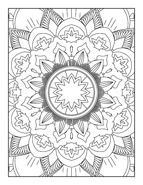 Mandala Coloring Pages, Mandala Coloring Page For Adults Coloring Pages, Adult Coloring Pages, Mandala